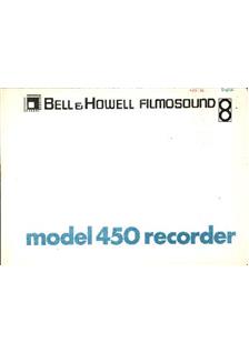 Bell and Howell 450 manual. Camera Instructions.